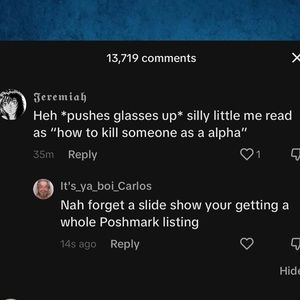 Heh *pushes glasses up* silly little me read as “how to kill someone as a alpha”
